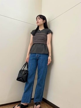 Moeさん(レディース・168cm)の夏コーディネート