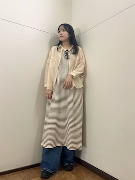 「アイテムズ」｜Moeさん（レディース・168cm）の夏コーディネート