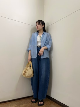 Moeさん(レディース・168cm)の夏コーディネート