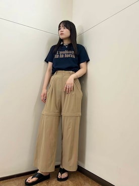 Moeさん（レディース・168cm）の夏コーディネート