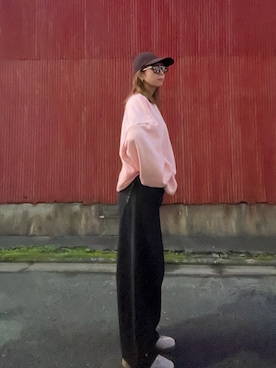 「r.（アールドット）のアイテム」を使った、taecoordinateさん（レディース・165cm）の秋コーディネート