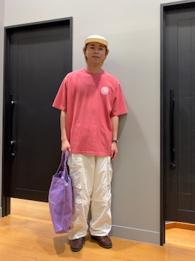 「Eddie Bauer（エディーバウアー）のアイテム」を使った、EDDIE BAUER@イーアスつくば店さん（メンズ・172cm）の夏コーディネート