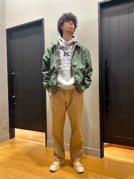 EDDIE BAUER@イーアスつくば店さん（骨格ストレート・メンズ・177cm）の秋コーディネート
