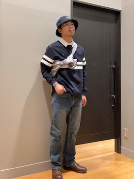 「Eddie Bauer（エディーバウアー）のアイテム」を使った、EDDIE BAUER@イーアスつくば店さん（メンズ・171cm）の秋コーディネート