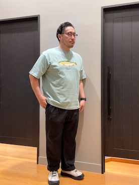 EDDIE BAUER@イーアスつくば店さん（骨格ナチュラル・メンズ・171cm）の夏コーディネート