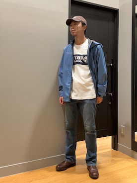 「Eddie Bauer（エディーバウアー）のアイテム（ジャケット/アウター）」を使った、EDDIE BAUER@イーアスつくば店さん（メンズ・171cm・10代）の秋コーディネート