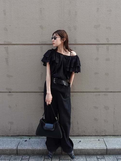 ブラウス シャツ 「crinkle crinkle crinkle」cutwork embroidery blouse/カットワークエンブロイダリーブ セール】【crinkle crinkle crinkle】cutwork embroidery blouse