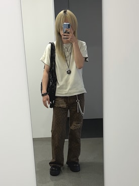 「GRANCY（グランシー）のアイテム（パンツ）」を使った、ひさん（メンズ・172cm）の夏コーディネート