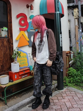 GRANCY】High Damage Straight Denim Pants / ハイダメージストレート