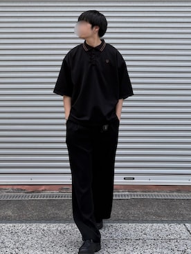 「HARE（ハレ）のアイテム（パンツ）」を使った、あーさんさん（メンズ・171cm）の夏コーディネート