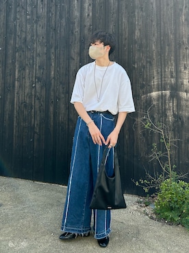 「HARUTA」｜「アイテム（アクセサリー）」を使った、あーさんさん（メンズ・171cm）の夏コーディネート