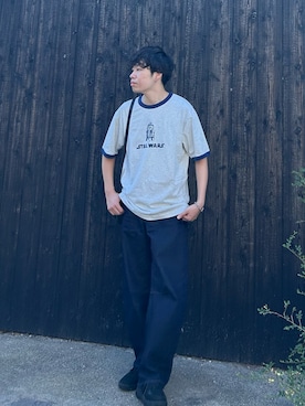 「アイテム（ピアス（片耳用））」を使った、あーさんさん（メンズ・171cm）の夏コーディネート