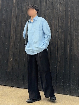 「アイテム（ピアス（片耳用））」を使った、あーさんさん（メンズ・171cm）の秋コーディネート