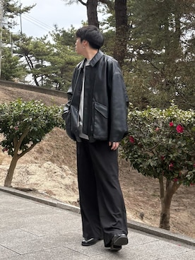 あーさんさん（メンズ・171cm）の冬コーディネート