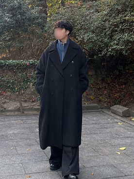 「アイテム（ピアス（片耳用））」を使った、あーさんさん（メンズ・171cm）の冬コーディネート