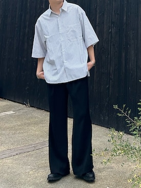 「アイテム（ピアス（片耳用））」を使った、あーさんさん（メンズ・171cm）の夏コーディネート