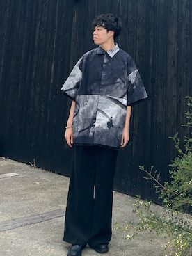 「アイテム（ピアス（片耳用））」を使った、あーさんさん（メンズ・171cm）の夏コーディネート