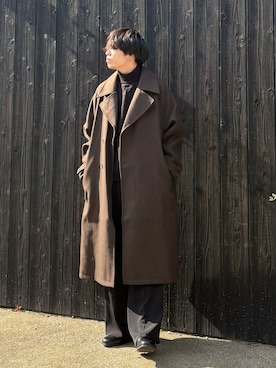 「アイテム（ピアス（片耳用））」を使った、あーさんさん（メンズ・171cm）の秋コーディネート