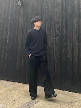 「アイテム（ピアス（片耳用））」を使った、あーさんさん（メンズ・171cm）の秋コーディネート