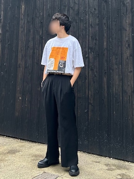 「アイテム（ピアス（片耳用））」を使った、あーさんさん（メンズ・171cm）の秋コーディネート