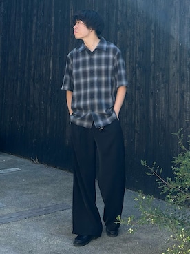 「HARE（ハレ）のアイテム（リング）」を使った、あーさんさん（メンズ・171cm）の夏コーディネート