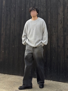 「アイテム（ピアス（片耳用））」を使った、あーさんさん（メンズ・171cm）の秋コーディネート