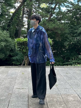 「アイテム（ピアス（片耳用））」を使った、あーさんさん（メンズ・171cm）の夏コーディネート