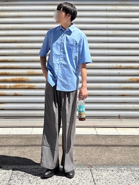 「remer（リメール）のアイテム」を使った、あーさんさん（メンズ・171cm）の秋コーディネート