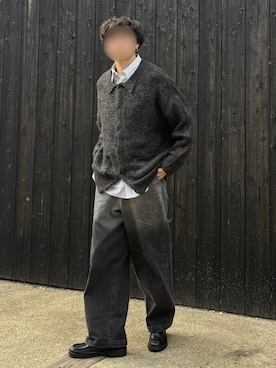 「アイテム（ピアス（片耳用））」を使った、あーさんさん（メンズ・171cm）の秋コーディネート