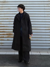 WYM LIDNM（ウィム バイ リドム）の「SMOOTH HERRINGBONE MAXI OVER
