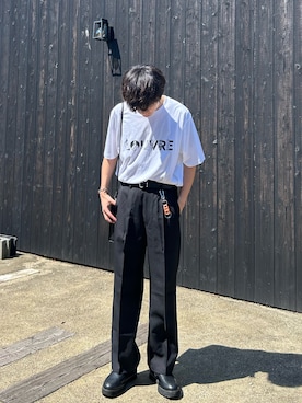 「RAGEBLUE（レイジブルー）のアイテム（財布/小物）」を使った、あーさんさん（メンズ・171cm）の夏コーディネート