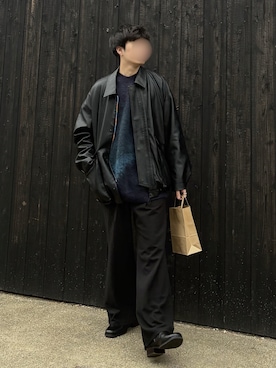 あーさんさん（メンズ・171cm）の冬コーディネート