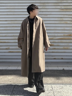 「HARE（ハレ）のアイテム（ジャケット/アウター）」を使った、あーさんさん（メンズ・171cm）の春コーディネート