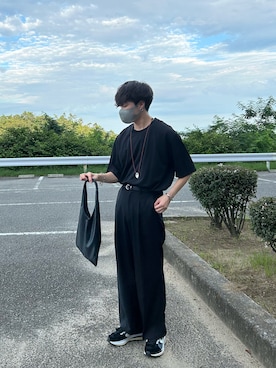 「LHME（エルエイチエムイー）のアイテム（アクセサリー）」を使った、あーさんさん（メンズ・171cm）の夏コーディネート