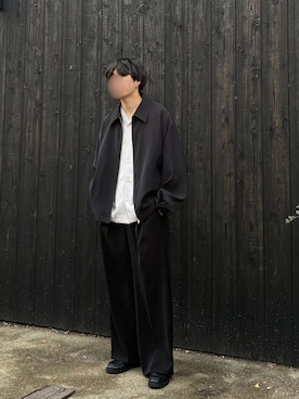 「アイテム（ピアス（片耳用））」を使った、あーさんさん（メンズ・171cm）の秋コーディネート