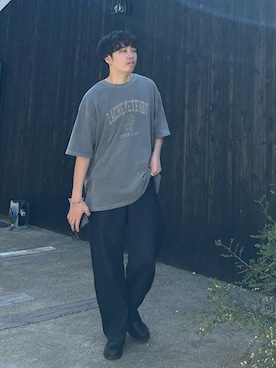 「アイテム（ピアス（片耳用））」を使った、あーさんさん（メンズ・171cm）の夏コーディネート