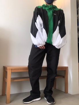 「PBLIM（ページボーイリム）のアイテム（ブルゾン）」を使った、shinさん（レディース・161cm）の春コーディネート