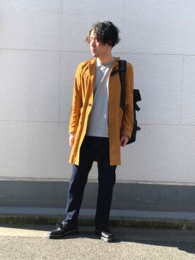 キャメルアウター のメンズ人気ファッションコーディネート Wear