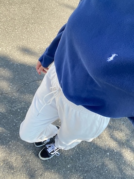 「Polo Ralph Lauren」｜「アイテム（スウェットパンツ）」を使った、faslegd2さん（レディース・162cm）の秋コーディネート
