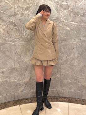 zukkiさん（レディース・152cm）の冬コーディネート