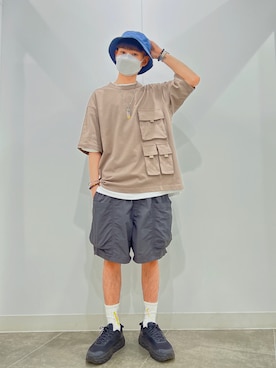 「RED WING（レッドウィング）のアイテム（アクセサリー）」を使った、lukman12さん（メンズ・174cm）の春コーディネート