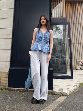 Maちゃん(HALEYPESCA)さん（レディース・166cm）の夏コーディネート