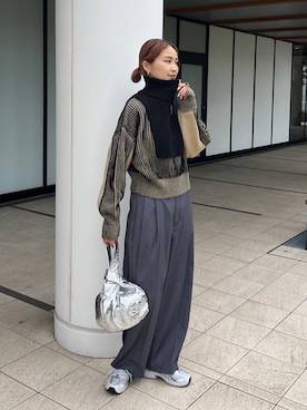 「おとなコーデ」｜「アイテム（シューズ）」を使った、oosawaさん（レディース・166cm）の春コーディネート