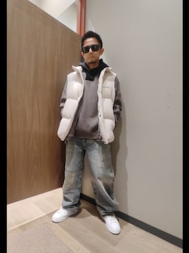 「アイテム（スウェット）」を使った、🇮🇹りょーちん🇮🇹さん（メンズ・160cm）の秋コーディネート