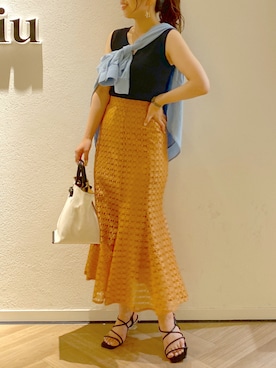 tomokoさん（レディース・163cm）の夏コーディネート