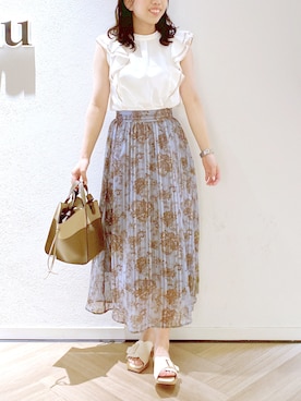 tomokoさん（レディース・163cm）の春コーディネート