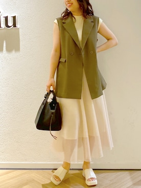 tomokoさん（レディース・163cm）の春コーディネート