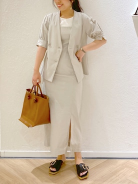 tomokoさん（レディース・163cm）の夏コーディネート