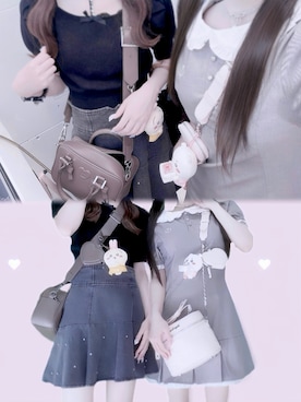 羽乃ぴふわ(インスタ見に来てね🎀)さんのコーディネート