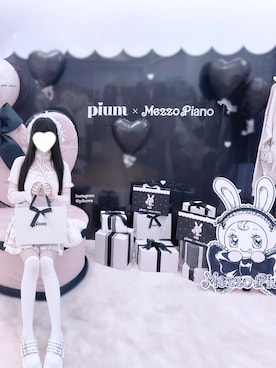 「Ank Rouge（アンクルージュ）のアイテム」を使った、羽乃ぴふわ(インスタ見に来てね🎀)さん（レディース・151cm）の冬コーディネート